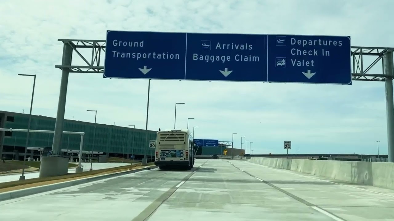 How to Drop-off Passengers at Kansas City International Airport.