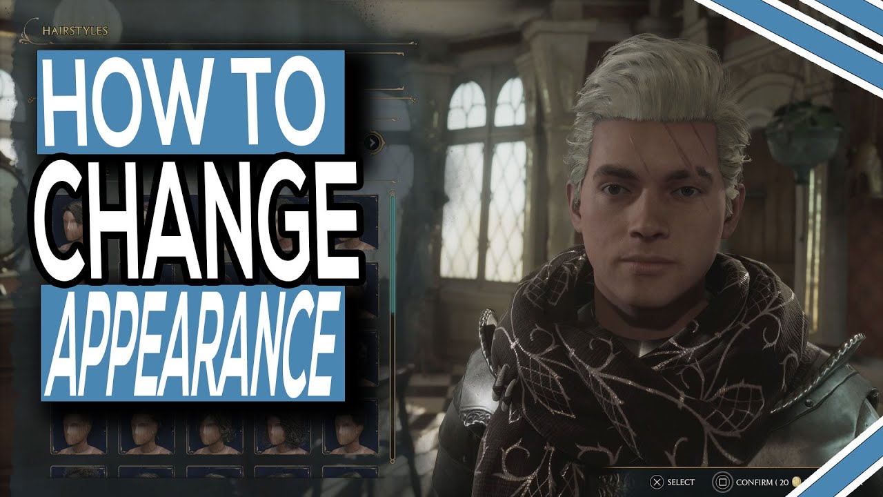 How To Change Character & Armor Appearance In Hogwarts Legacy