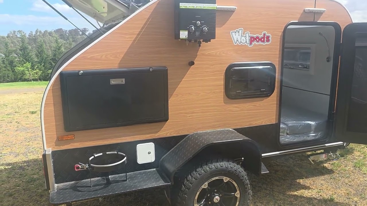 Wotpods teardrop caravans