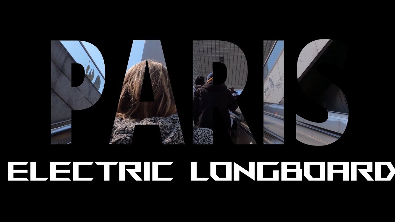 La traversée de PARIS en skate électrique  ELWING