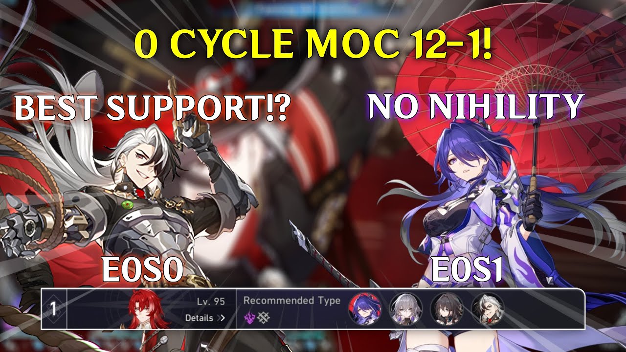 [0 CYCLE] Boothill is Acheron's Best SUPPORT!? 2.3 MoC 12-1 | Honkai: Star Rail