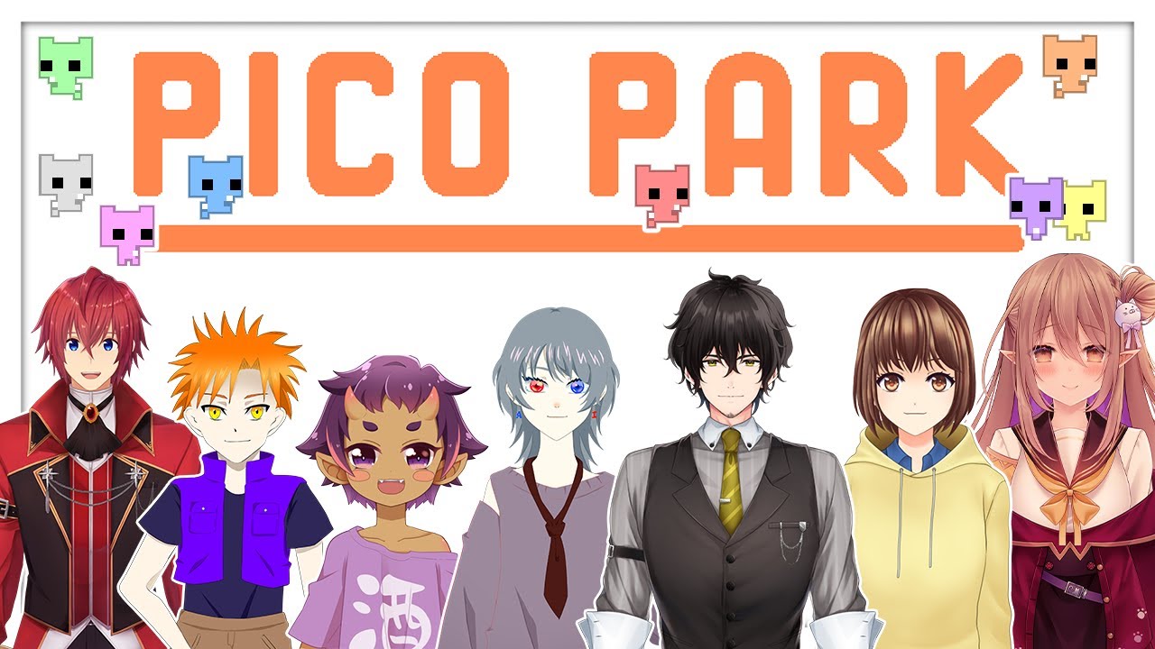 【PICO PARK】可愛い生き物たちでクリア目指すぞ～！！！【歌城こと】