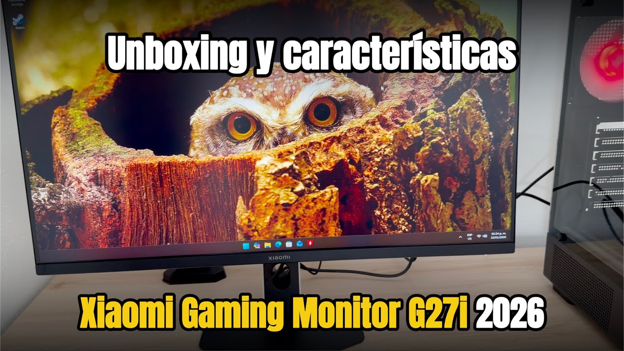 Xiaomi Gaming Monitor G27i 2026 | Unboxing y características | 200Hz