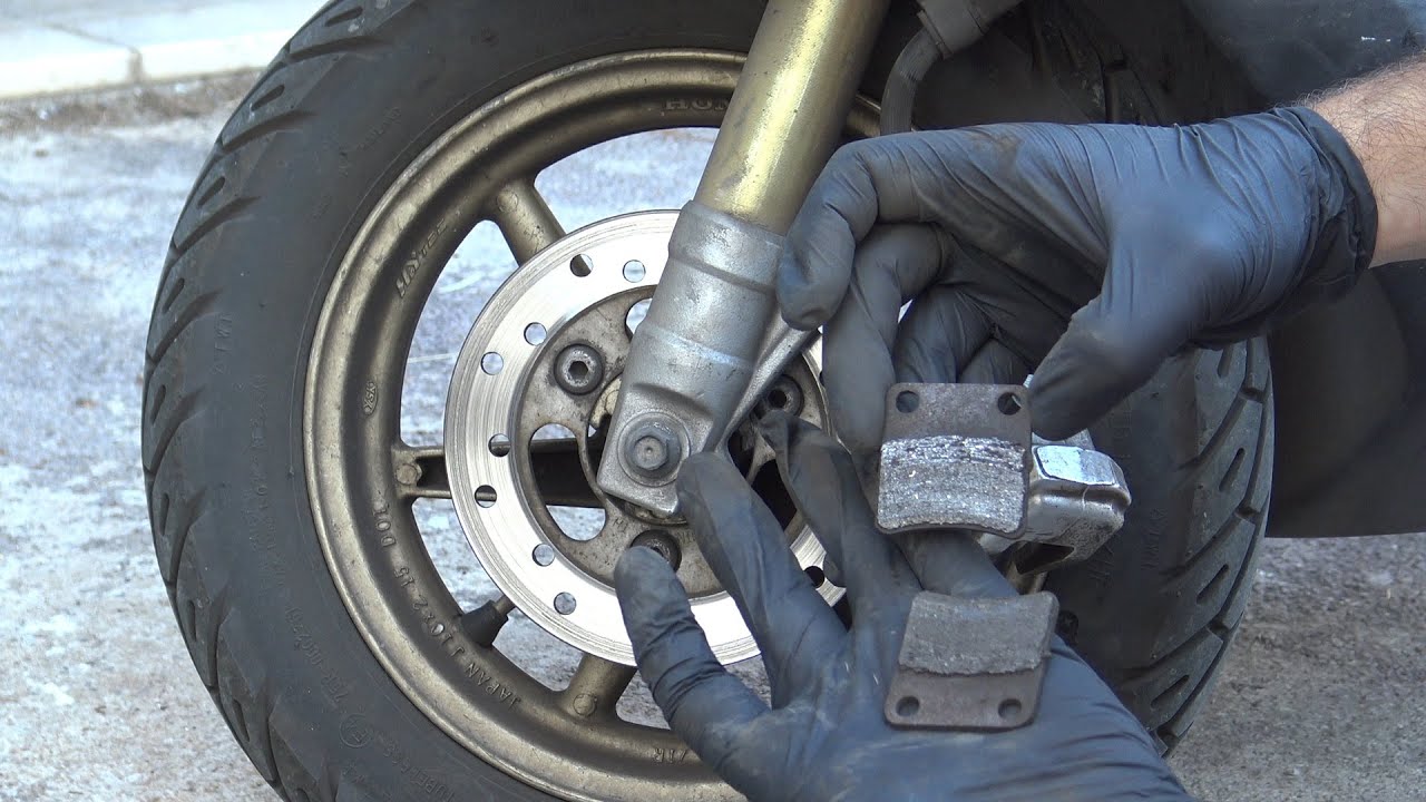 How to replace brake pads on a scooter