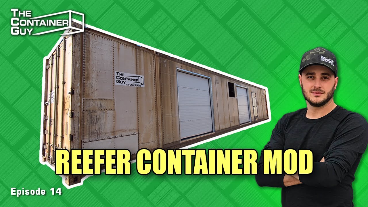 Step By Step 53’ Reefer Shipping Container Modification | Garage Doors and Man Doors