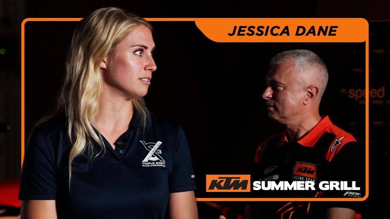 'It's been an incredible year' | Jessica Dane on the KTM Summer Grill