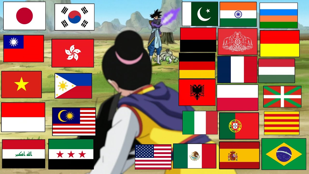 Black le dice a Goku que mato a Chichi y a Goten en diferentes doblajes 