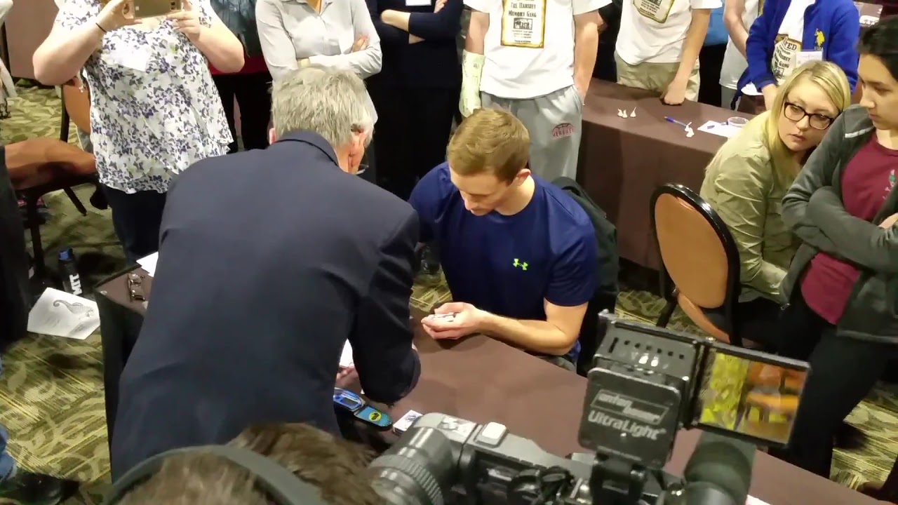Alex Mullen Breaking the World Record for Fastest Deck of Cards Recall with Tony Dottino