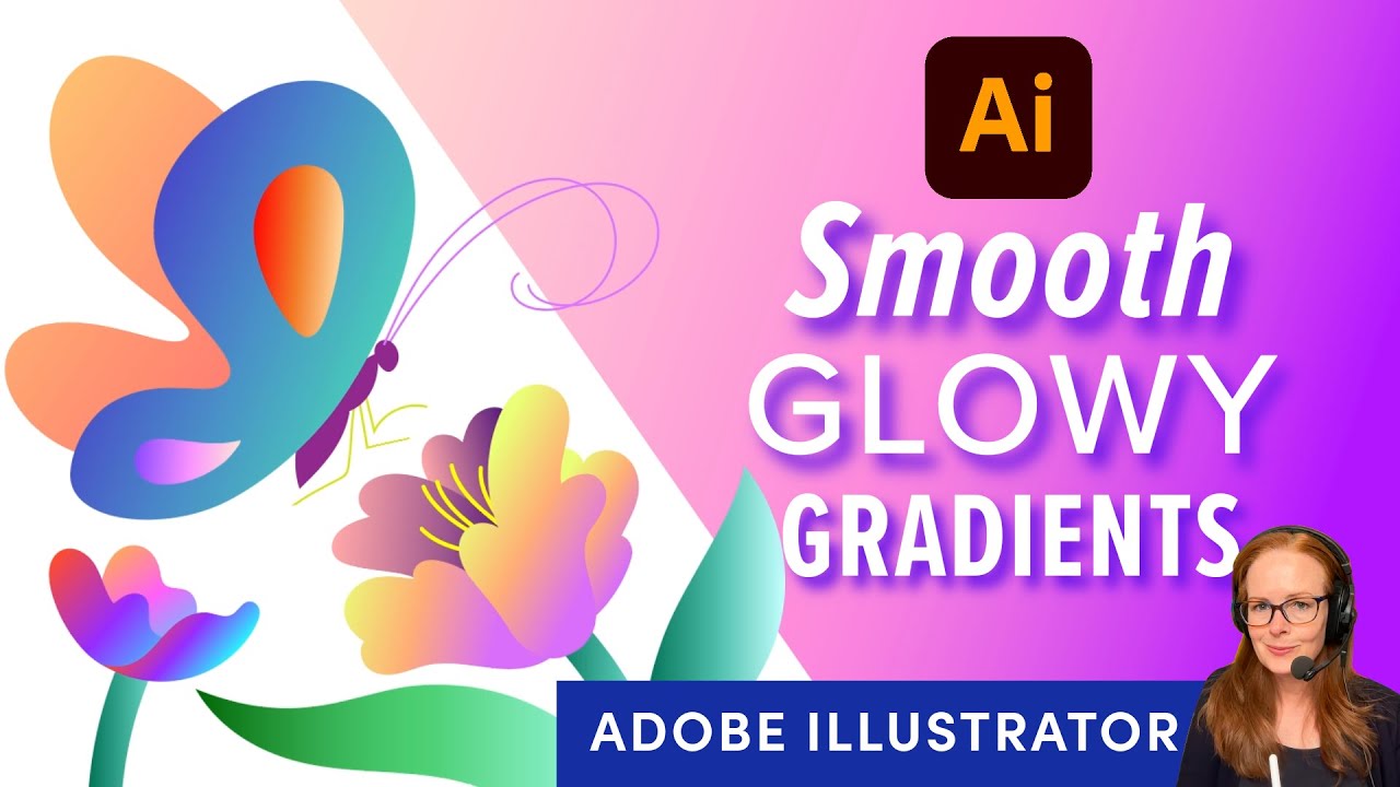 Освойте плавные и светящиеся градиенты в Adobe Illustrator