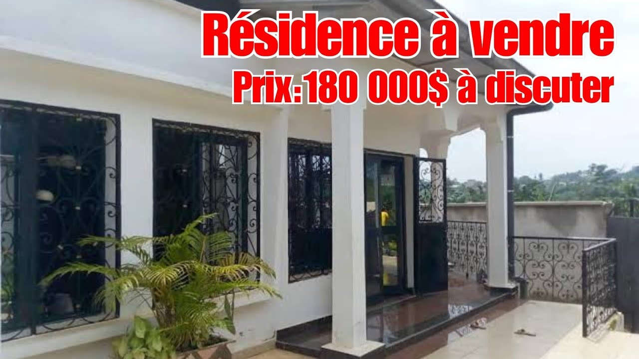 👉 RÉSIDENCE MISE EN VENTE À KINSHASA DANS LA COMMUNE DE NGALIEMA AVEC DES APPARTEMENTS