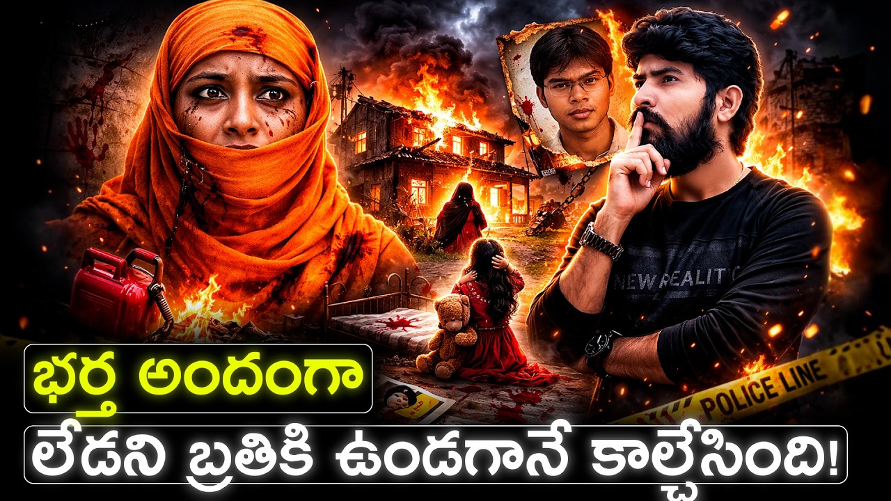 భర్త అందంగా లేడని కాల్చేసిందా? | ప్రేమశ్రీ – సత్యవీర్ నిజ కథ | Telugu Crime Story.