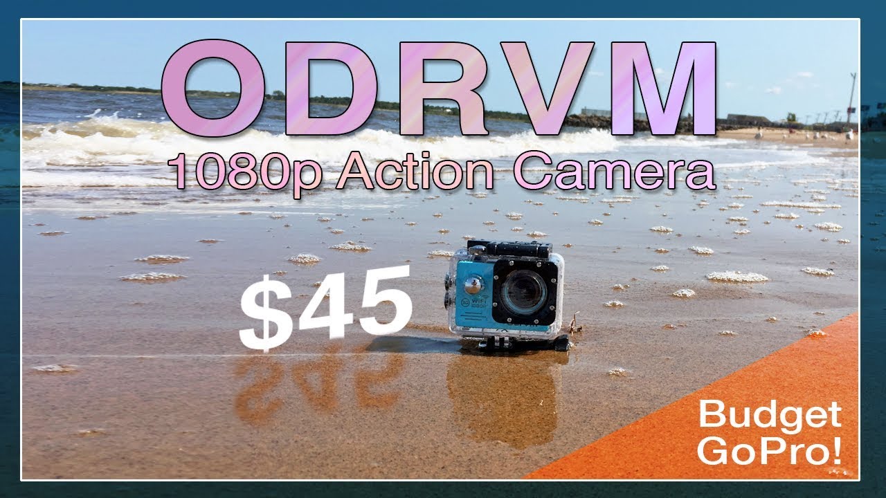 ODRVM 1080p Budget Action Sports WiFi / Waterproof Camera - Unboxing + Review