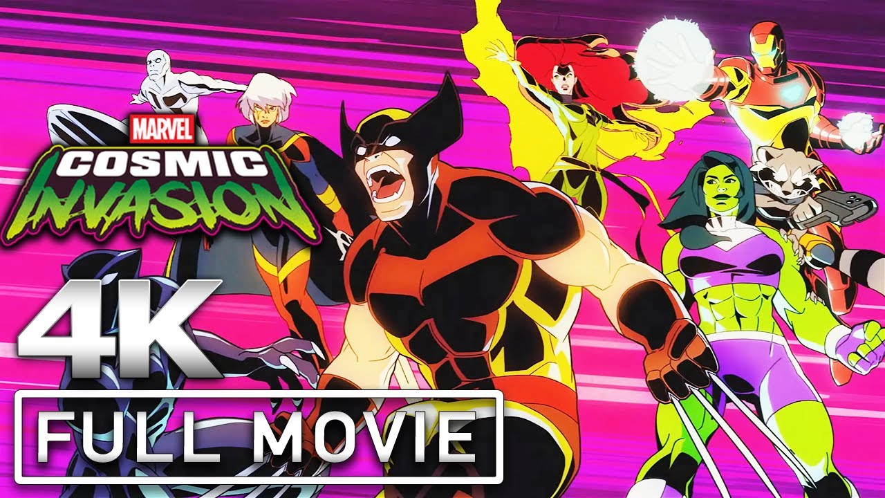 MARVEL COSMIC INVASION All Cutscenes (Full Game Movie) 4K 60FPS Ultra HD