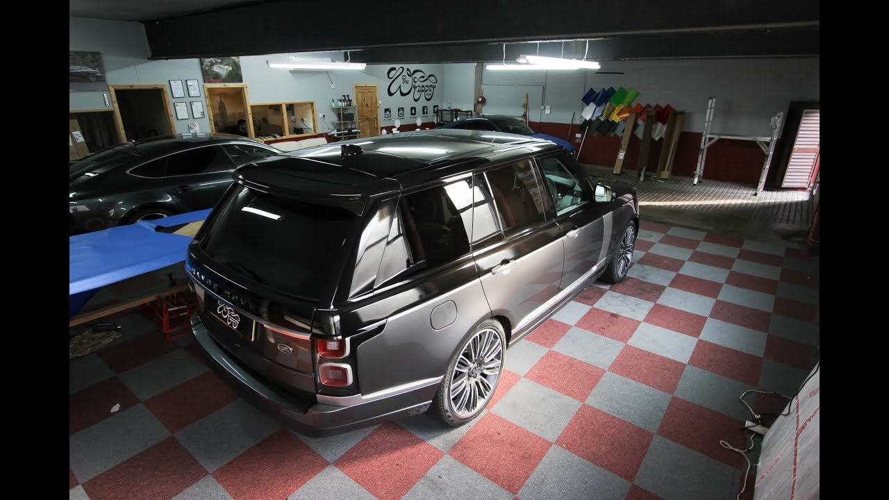Range Rover Autobiography Partial Metallic Wrap