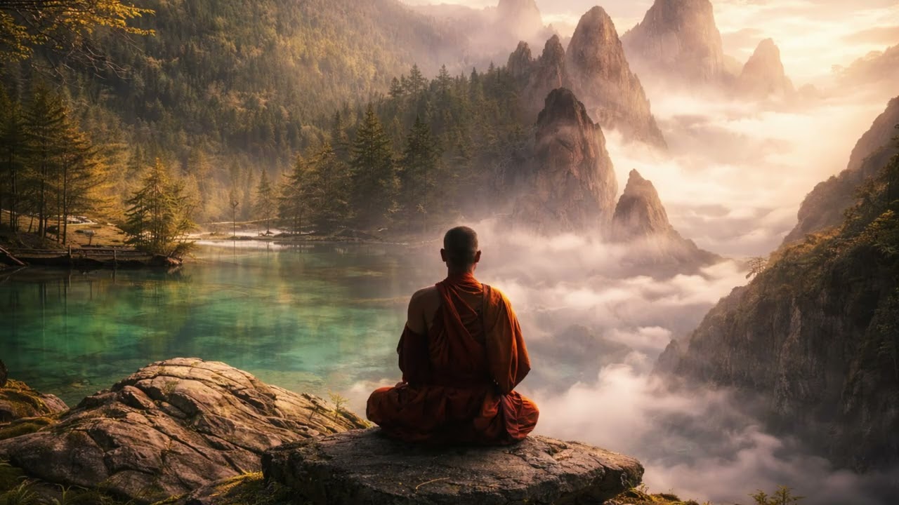1 Hour Tibetan Meditation Music 🌿 Deep Meditation | Paz Interior, Positive, Sin Estrés ni Ansiedad