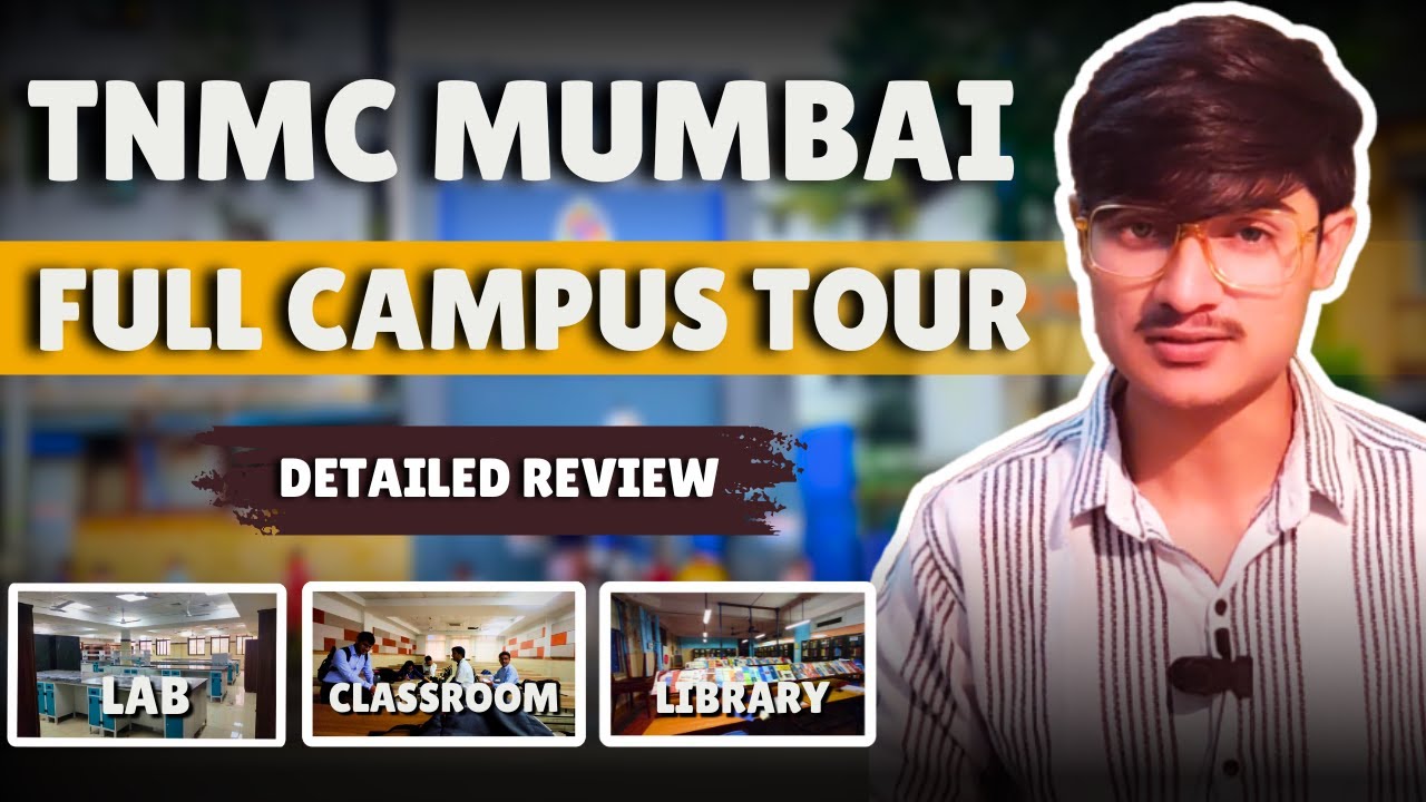 Most Awaited Campus Tour Of TNMC Mumbai is here #neet #campustour #mumbai #mbbs #tnmcmumbai