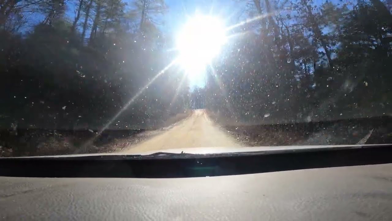 Road Out of Whetstone Falls SC side of Sandy Ford