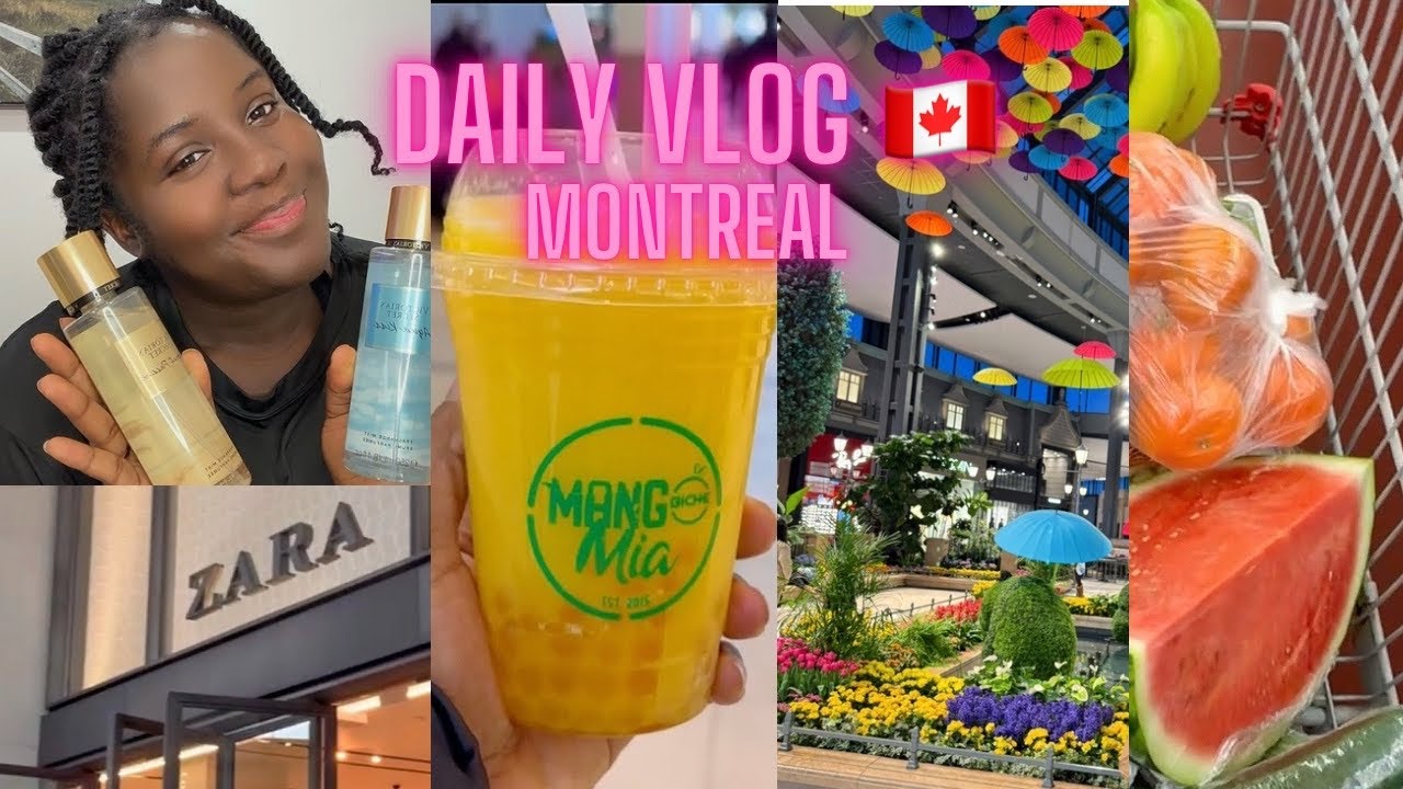 DAILY VLOG🇨🇦: UNE JOURNÉE DANS MA VIE AU CANADA - MONTREAL// shopping🛍️, épicerie, cuisine, U-haul
