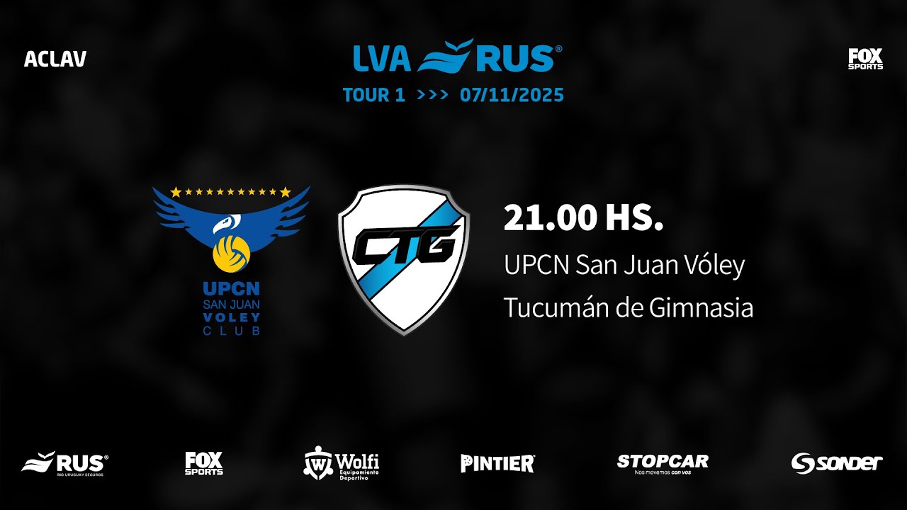 LVA-RUS | TOUR 1 | DIA 2: UPCN San Juan vs. Tucum&aacute;n de Gimnasia
