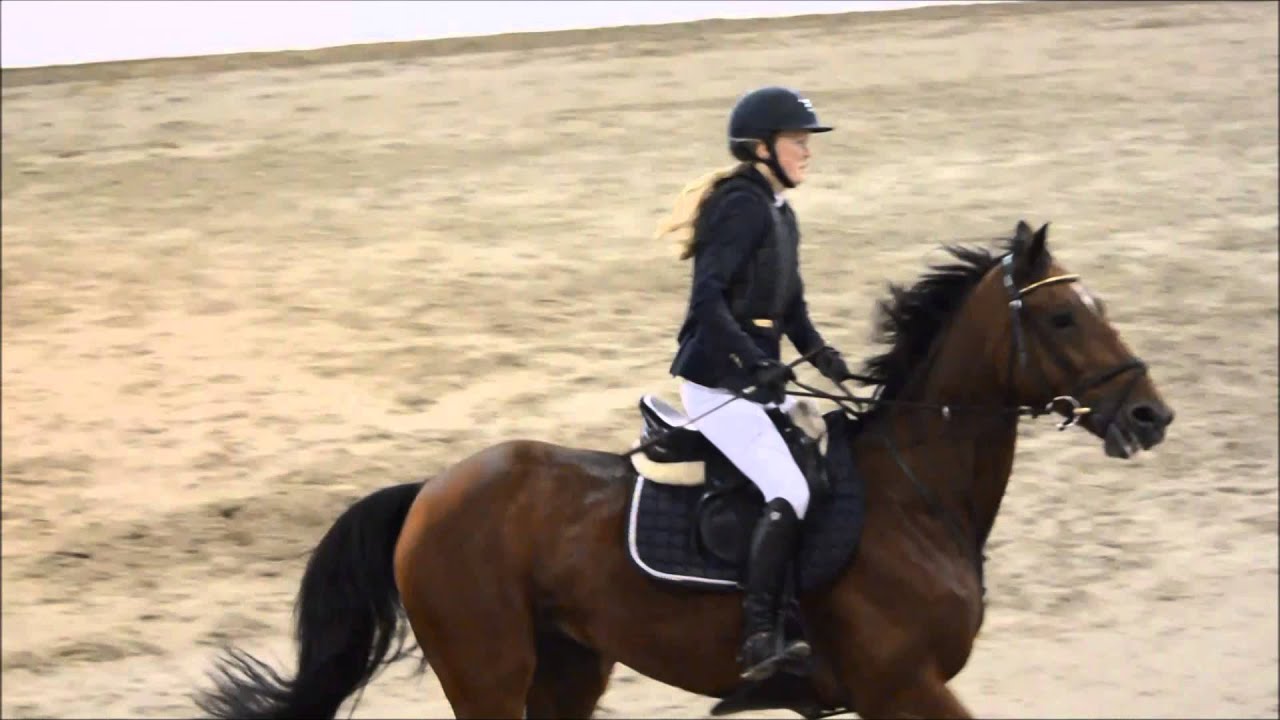 Mathilde Kristine Kalland og Tulipàn 1.40/1.45 m (Grenland 27.09.15)