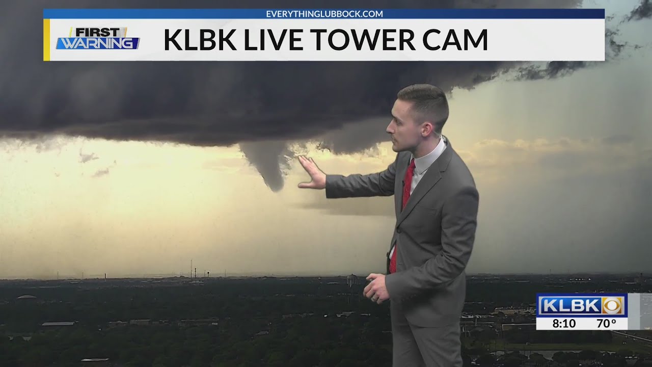 KLBK Lubbock Tornado Coverage May 17th, 2021