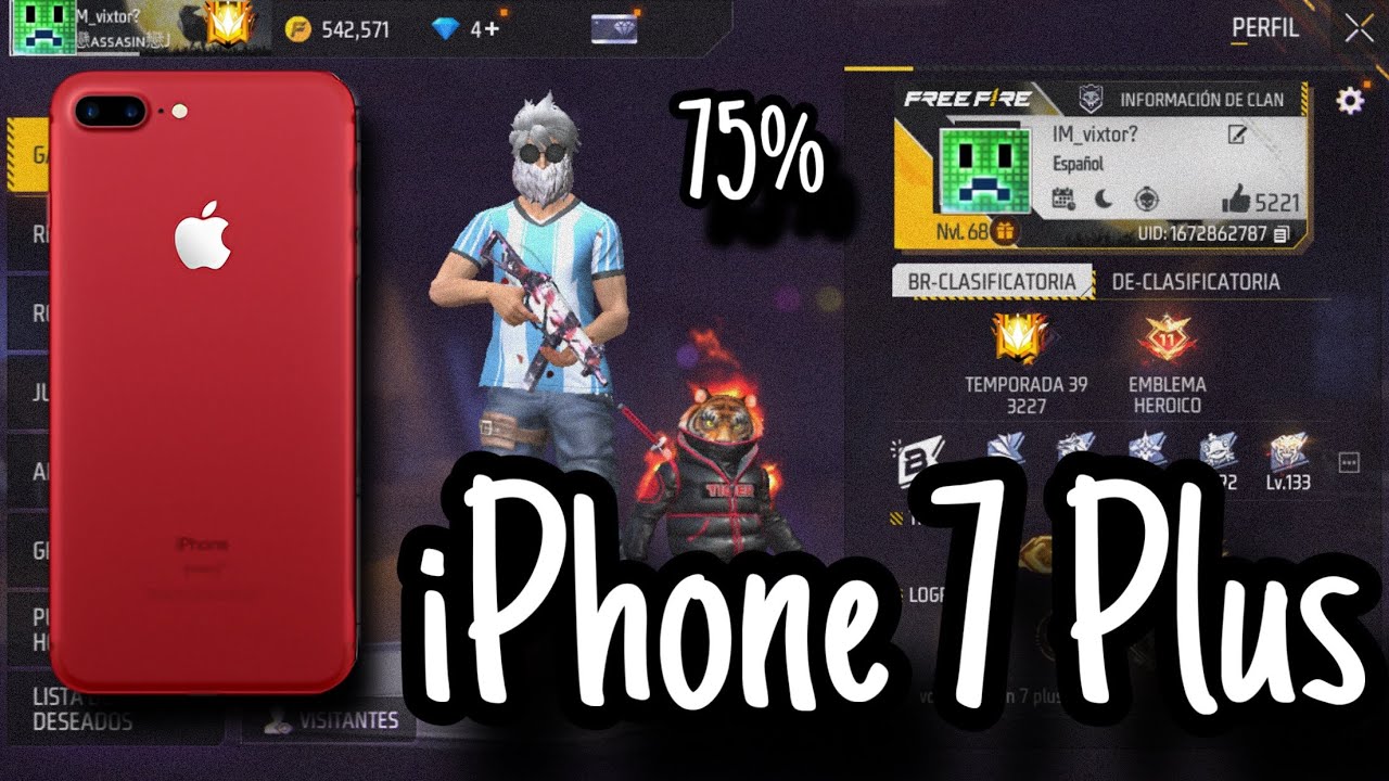 A si le dura la batería al jugar Free Fire en iPhone 7 Plus en pleno 2024. Se calienta?