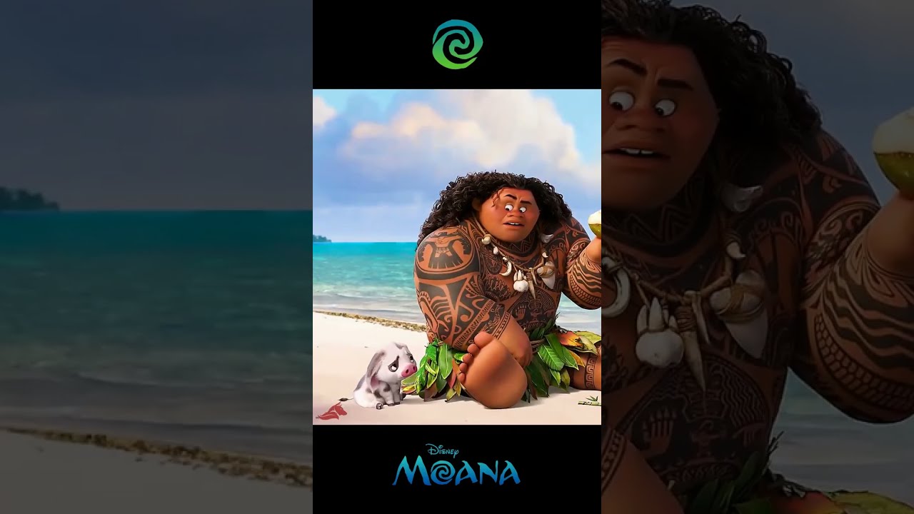 Moana | Maui and  Pua Shot #shorts #youtubeshorts #viral #trending #edit #trend #trendingshorts