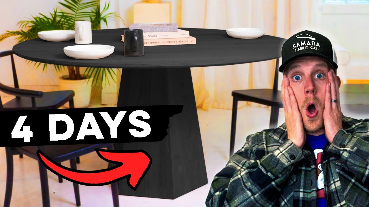 I Built a $5,000 Dining Table in 4 Days
