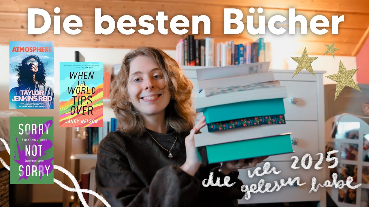 Die BESTEN Bücher, die ich 2025 gelesen habe (von 81) 📖🏆