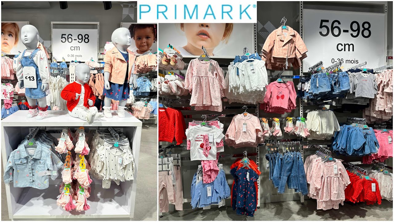 Primark newborn baby girls clothes new collection / January 2024