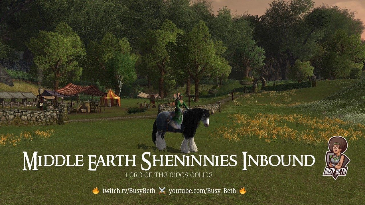 Screaming Into Battle: A Captain’s Love Language ⚔️🔥 | 🌳🌟 LOTRO Vibes Tonight 😌| #busybeth #twitch