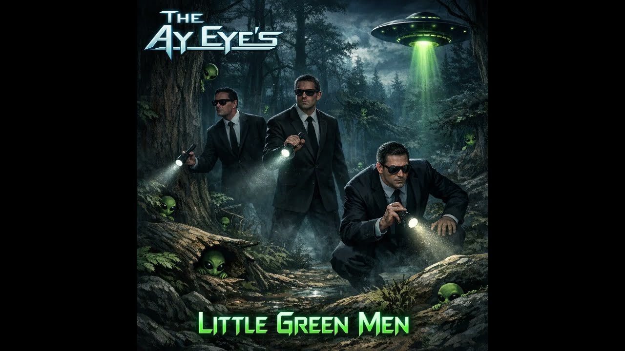 The Ay Eye's  Little Green Men  #punkmusic #dubstepmusic #scifi