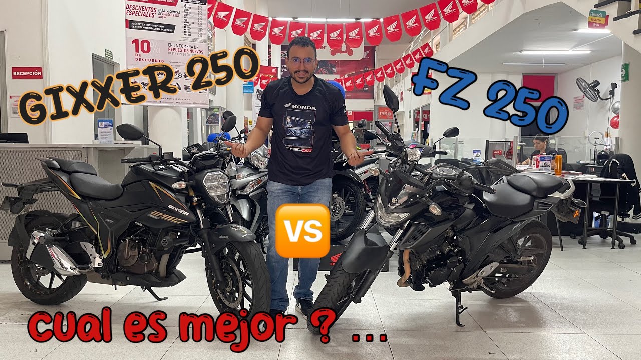 🚨FZ 250 YAMAHA 🆚 GIXXER 250 SUZUKI 🤯 CUÁL ES MEJOR ? 🤔 TODA LA VERDAD