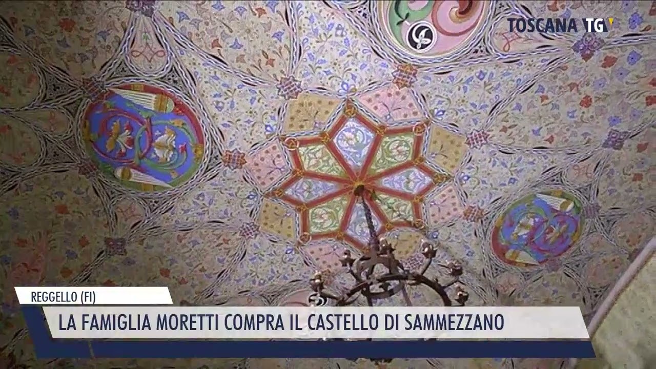 2025-05-03 REGGELLO (FI) - LA FAMIGLIA MORETTI COMPRA IL CASTELLO DI SAMMEZZANO