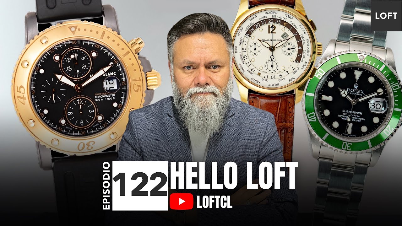Hello LOFT 122 Rolex Kermit, Montblanc, IWC, Girard-Perregaux y más! Nuevos relojes en LOFT.watches