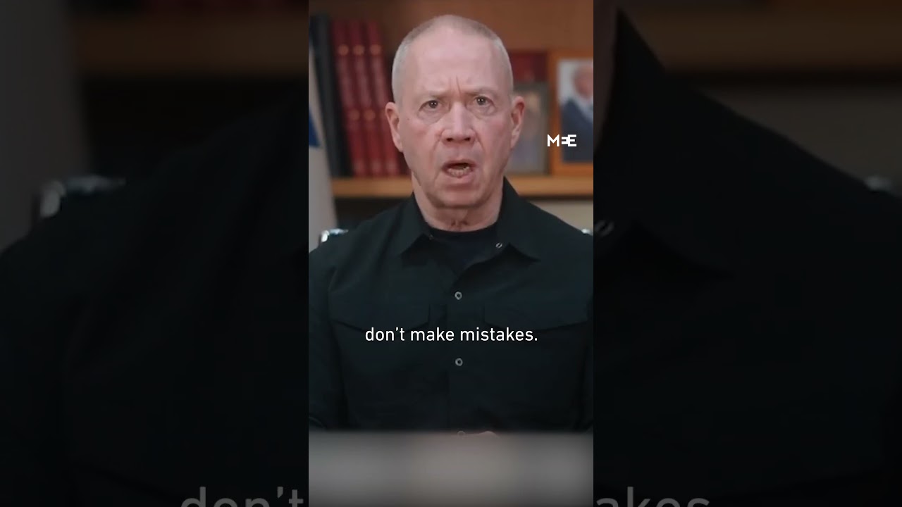 Israeli defence minister Gallant says &lsquo;don&rsquo;t try us&rsquo; in Ramadan message