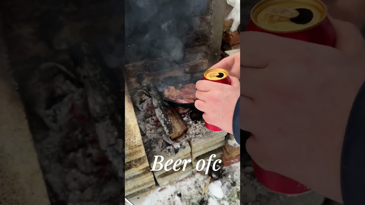 Snowfall & Firelight | Cozy Cooking Outdoors