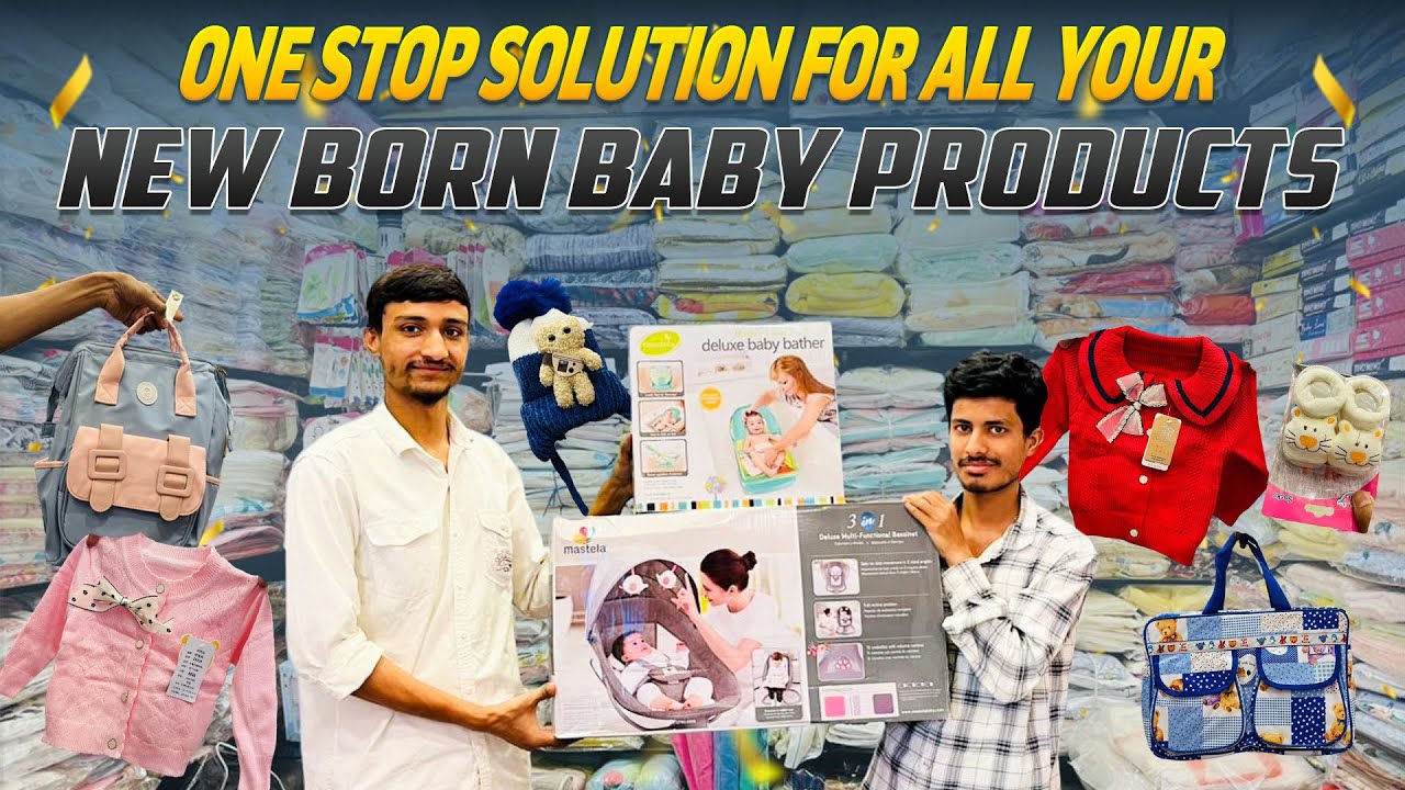 New Born Baby Essentials Shopping || తో కొనండి || చిన్న పిల్లల అవసరం Wholesale market