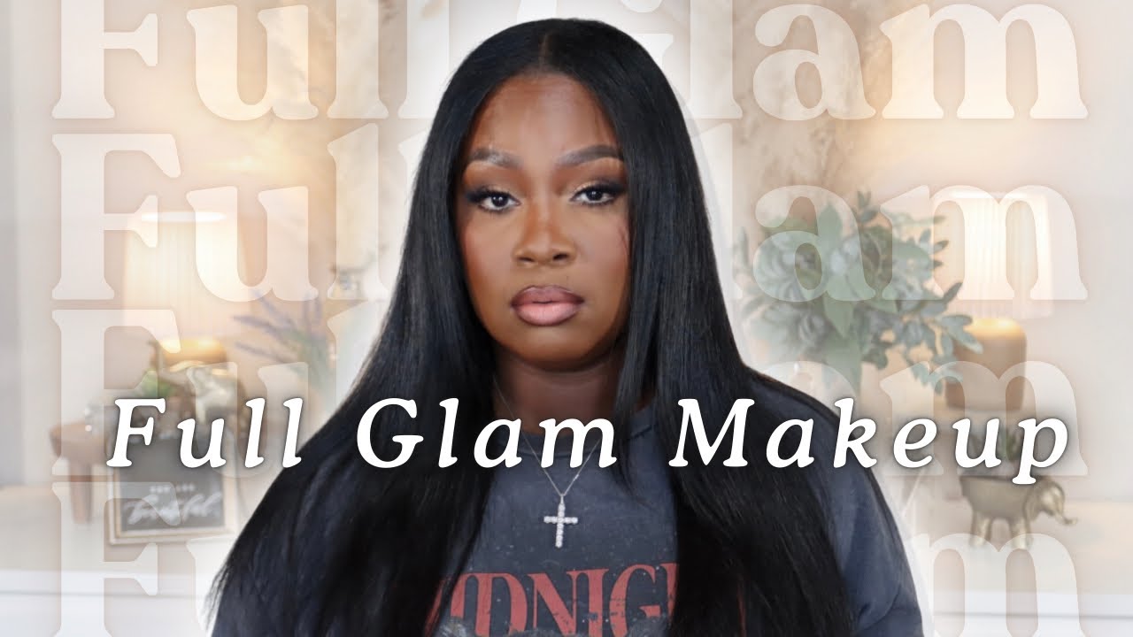 Brown Girl Full Face Glam Makeup