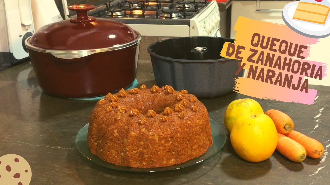 Receta fácil y rápida Essen // Queque de zanahoria y naranja