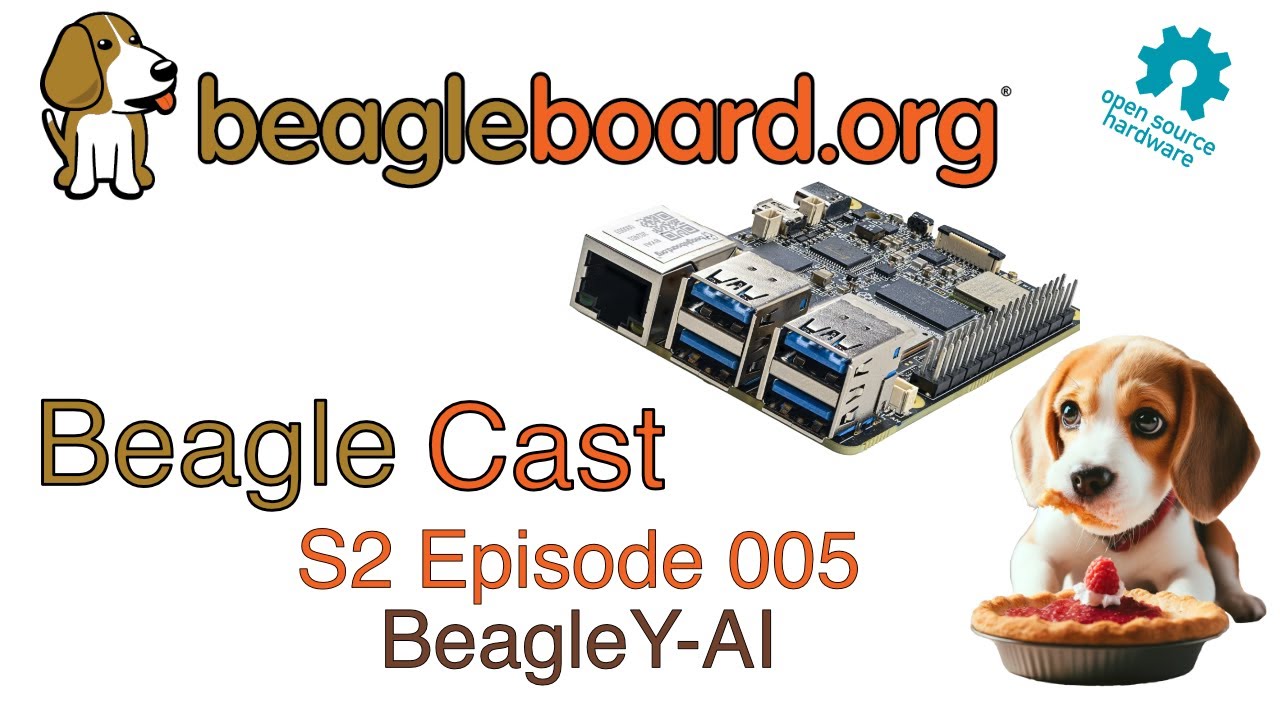 BeagleCast S2 E5 - BeagleY-AI Launch Party!