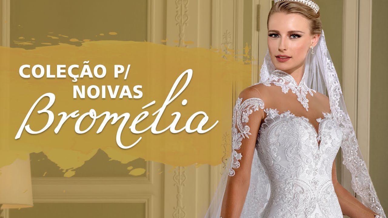 Coleção de vestidos 'Bromélia' da Center Noivas | Lu Rodrigues