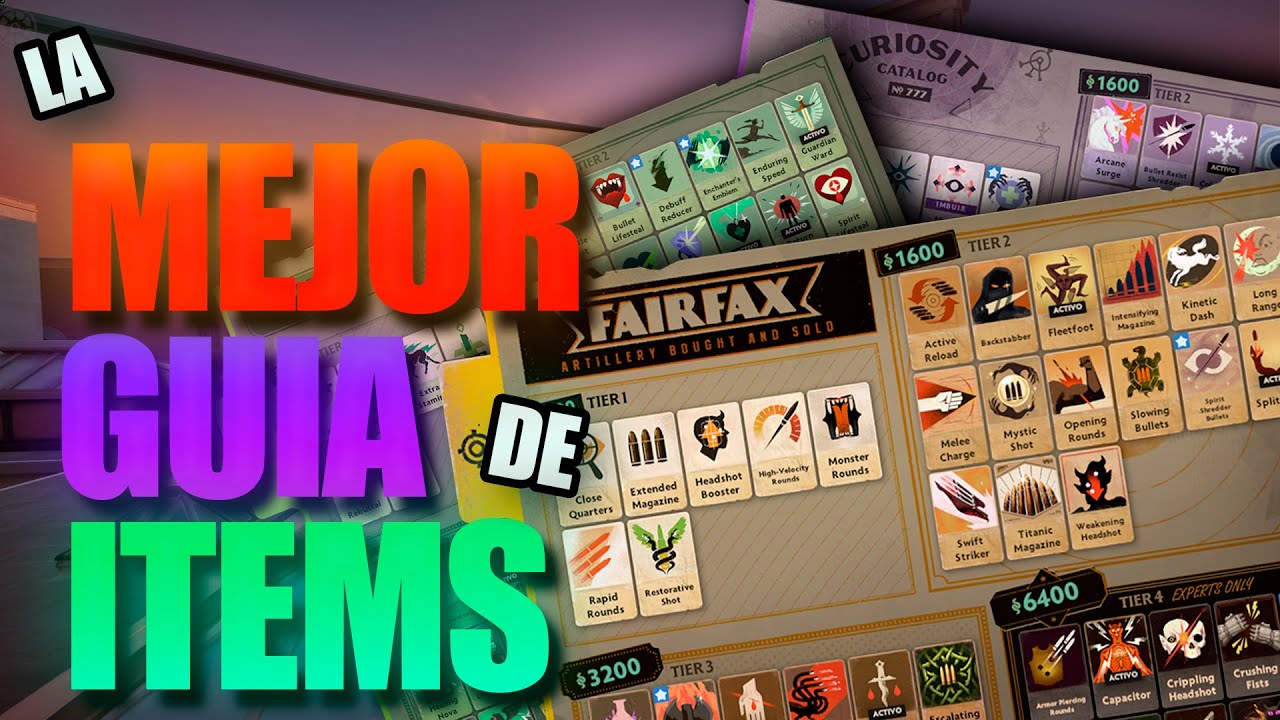 La MEJOR Guia de ITEMS y BUILDS en Deadlock para Principiantes