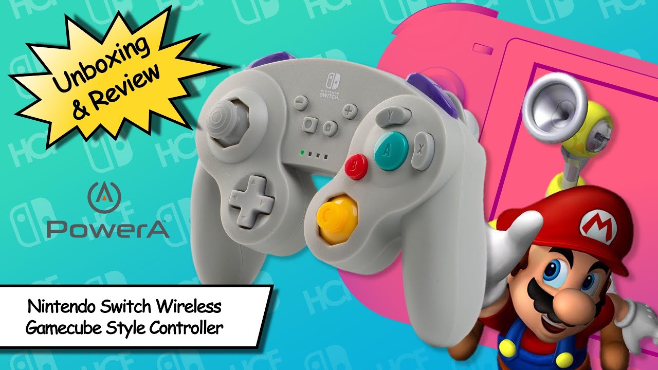 PowerA Nintendo Switch Wireless Gamecube Style Controller | Unboxing & Review