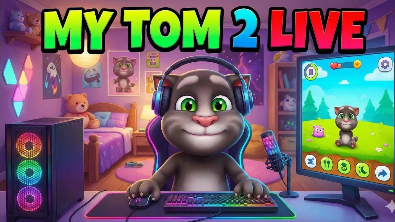 🐱 My Talking Tom 2 Live Gameplay | Fun & Masti Non-Stop 😍
