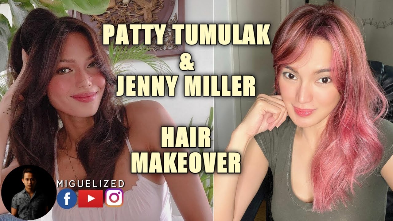 PATTY TUMULAK & JENNY MILLER MAKEOVER 🙂 #MIGUELIZED #THREEMA #THREEMABYMIGUELIZED