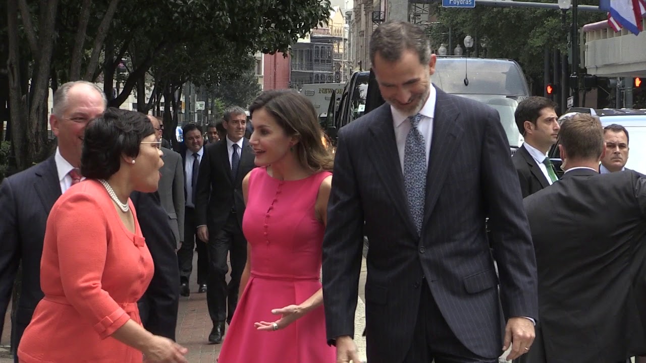 SS.MM. los Reyes llegan a Nueva Orleans para conmemorar los 300 años de su fundación