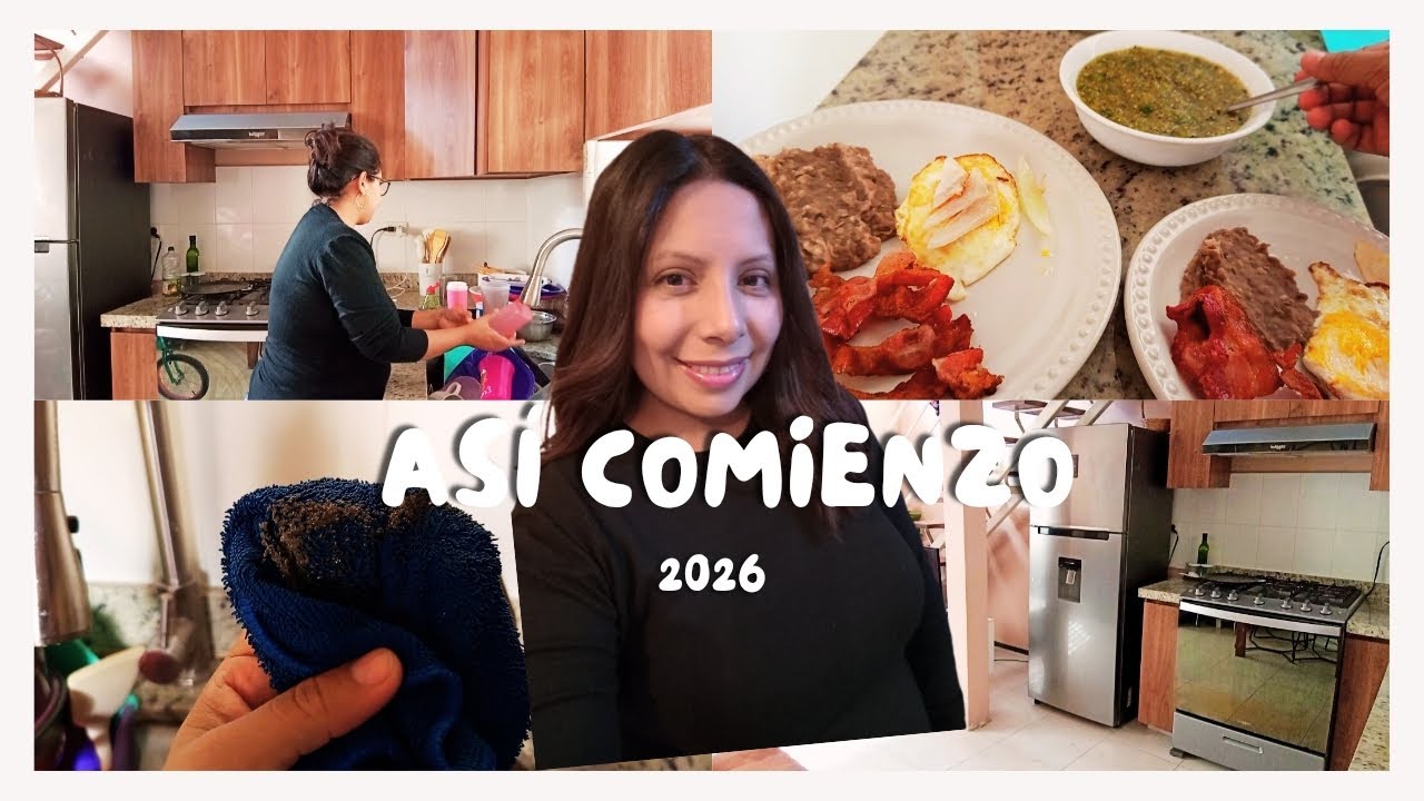ASÍ FUE MÍ PRIMERA LIMPIEZA DEL AÑO 🧼 | RUTINA REAL EN CASA 🏠 🧹