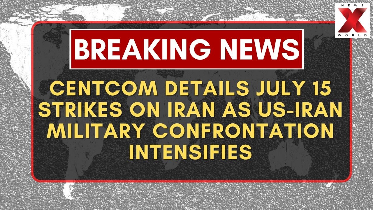 CENTCOM Reveals New Details Of July 15 Iran Strikes On Greater Tunb Island | NewsX World