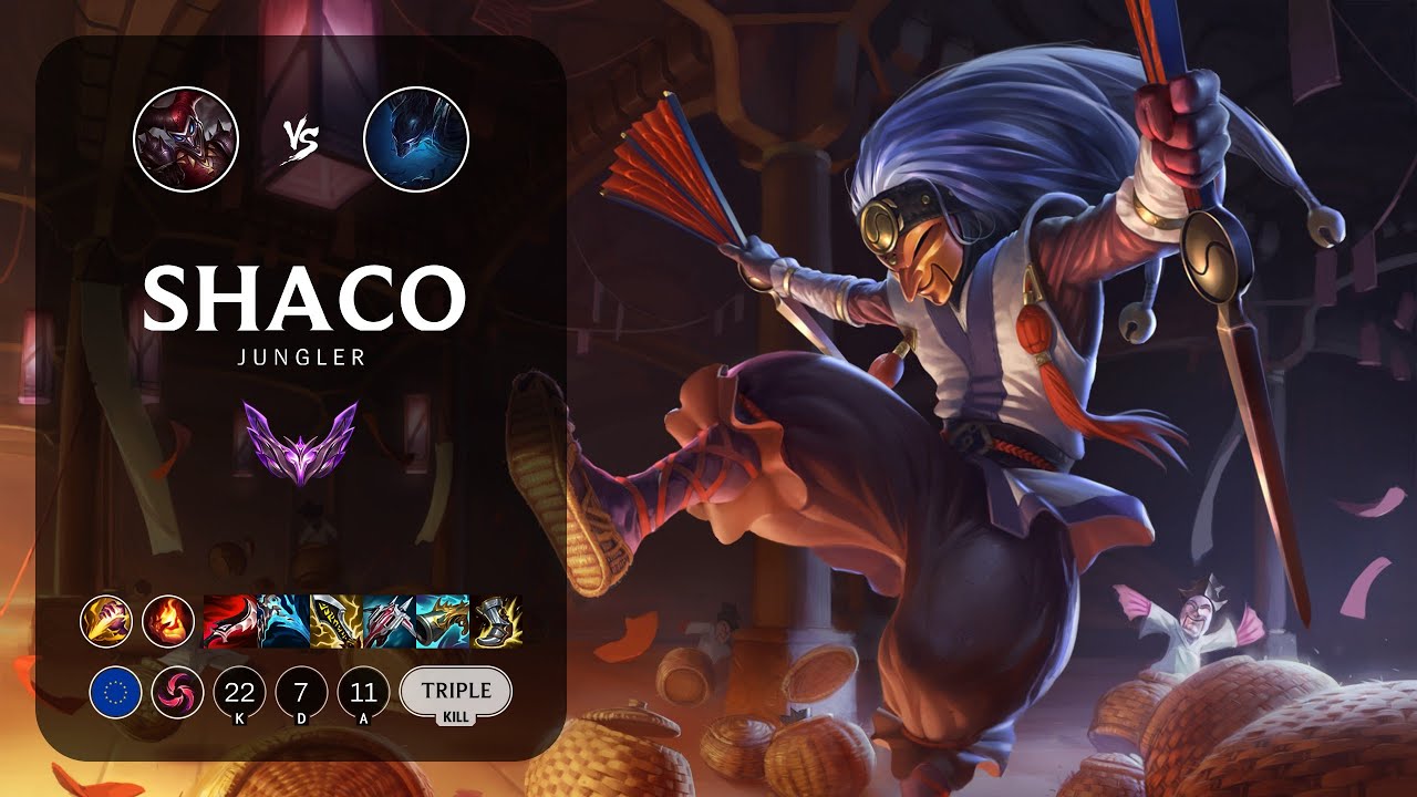 Shaco Jungle vs Nocturne - EUW Master Patch 13.3